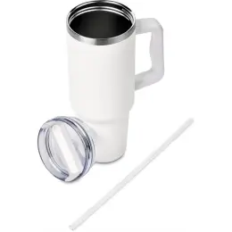 Kooshty Big Kahuna Stainless Steel Vacuum Mug Off White
